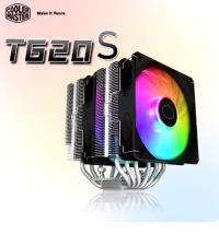 COOLER MASTER Soğutucu ana T620S RR-D6NA-17PA-C1 çift kule 6 ısı borusu CPU soğutucu ARGB Fan AM5 + LGA1700 KULE FAN